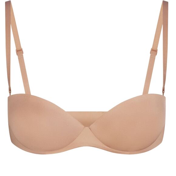 NWT SKIMS Ultimate Strapless Push-Up Bra – Clay – Size 34B – Retail $64 - Picture 2 of 6